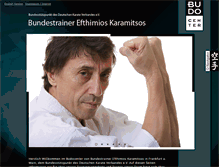 Tablet Screenshot of budocenter-karamitsos.de